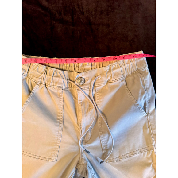 American Eagle Outfitters Super Stretch Gray Brushed cotton pants size 8 Short - Picture 5 of 11